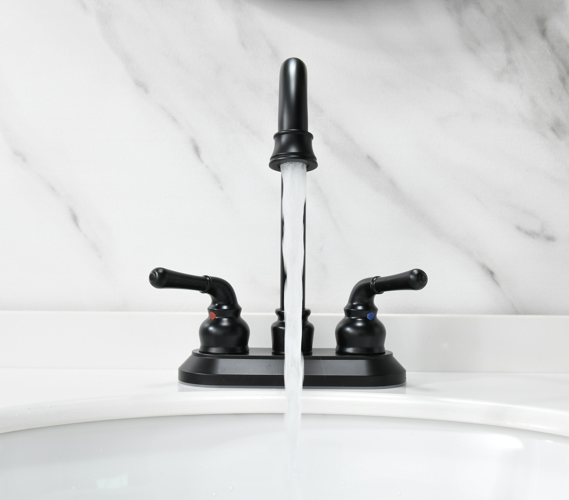 LVITAN Производство Хорошая цена Классический матовый черный смеситель для умывальника для ванной комнаты Смеситель для умывальника из античной латуни